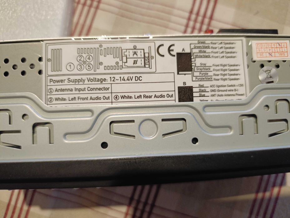 Rádio bluetooth USB Auto