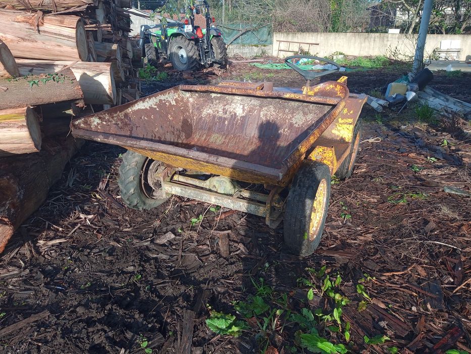 Dumper balde tração simples