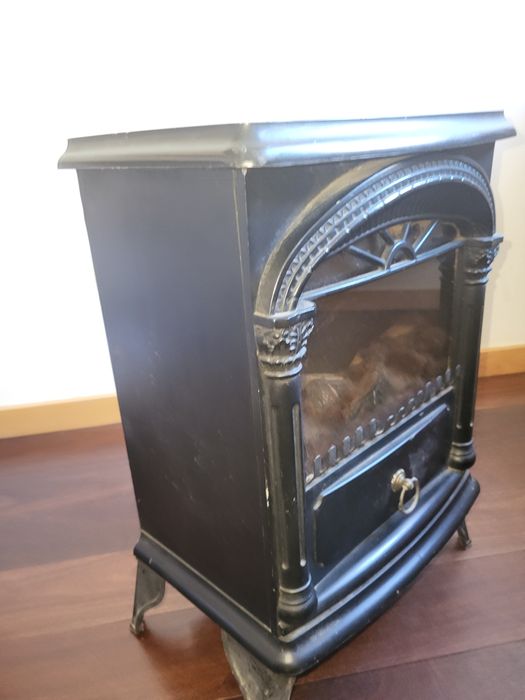 Aquecedor decorativo lareira