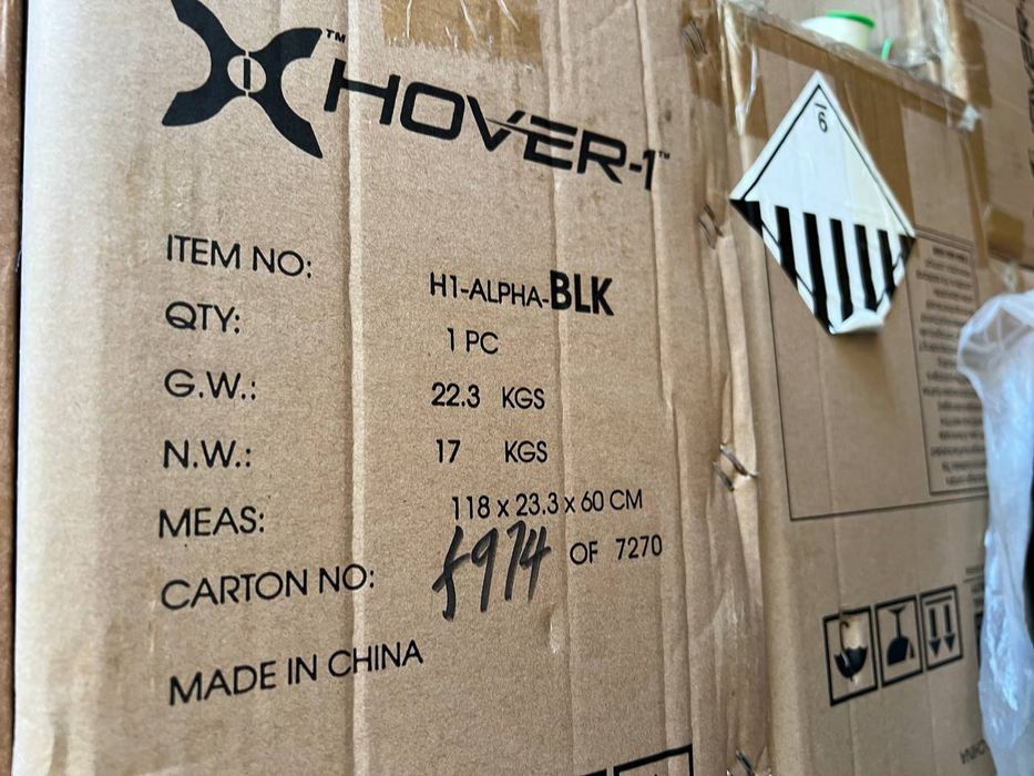 Самокат Электро Hover-1 Alpha Diagram