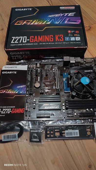 Gigabyte Z270-Gaming K3 + Intel Core i5 + DDR4  4GB