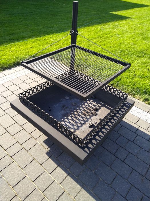 Palenisko, grill, ruszy nierdzewnych