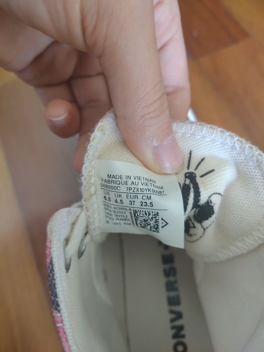 All star converse bota