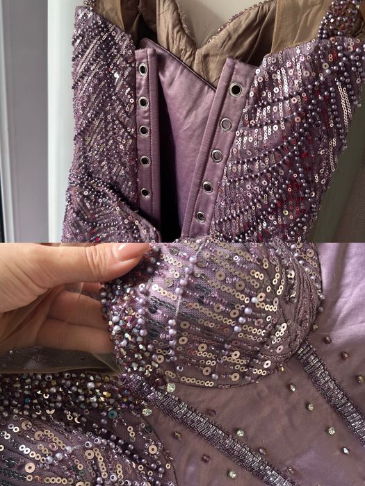 Вечірня сукня, корсетна сукня