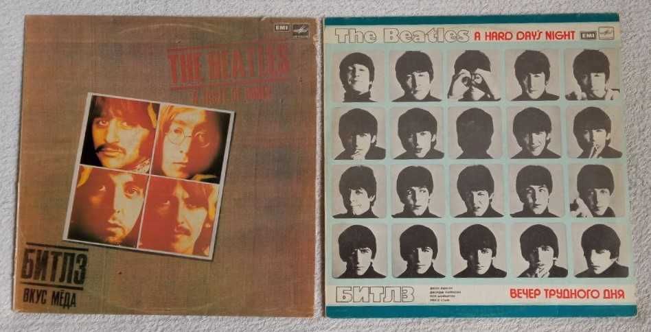 The Beatles "A taste of honey" i "A hard day`s night" ("Мелодія")