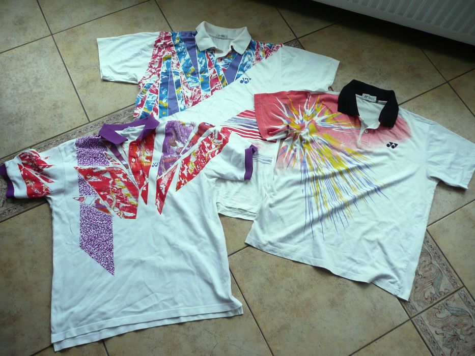 koszulki Yonex vintage duże