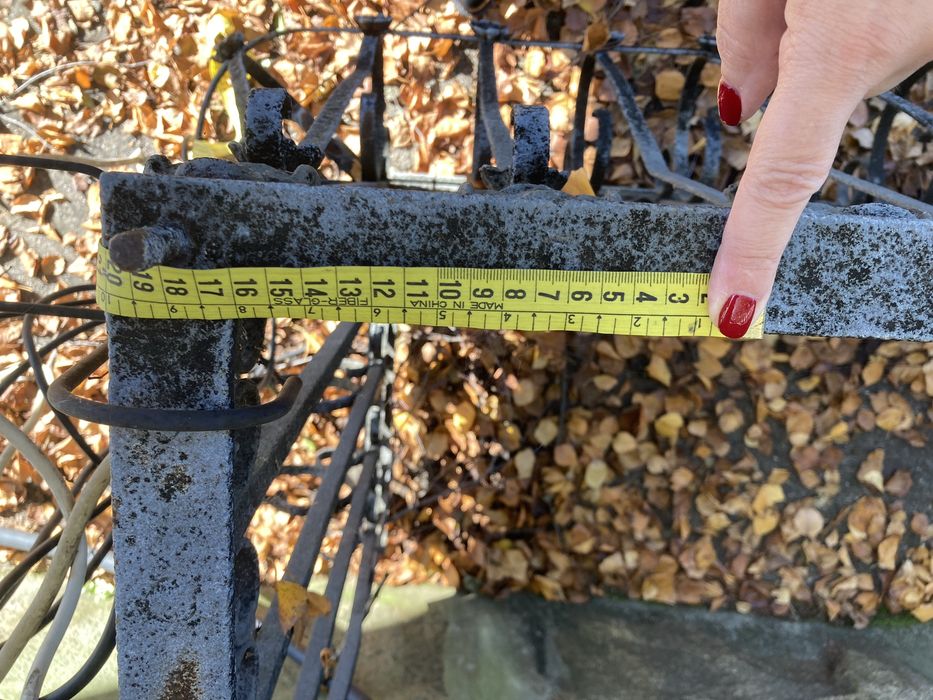 Varanda ferro galvanizado antiga