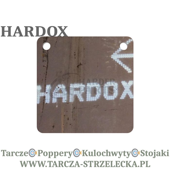 Tarcza strzelecka gong popper strzelecki 2 otwory 350 mm HARDOX 550