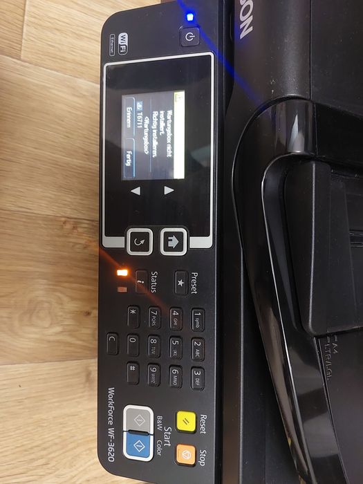 Принтер БФП Epson Workforce WF-3620 з СБПЧ