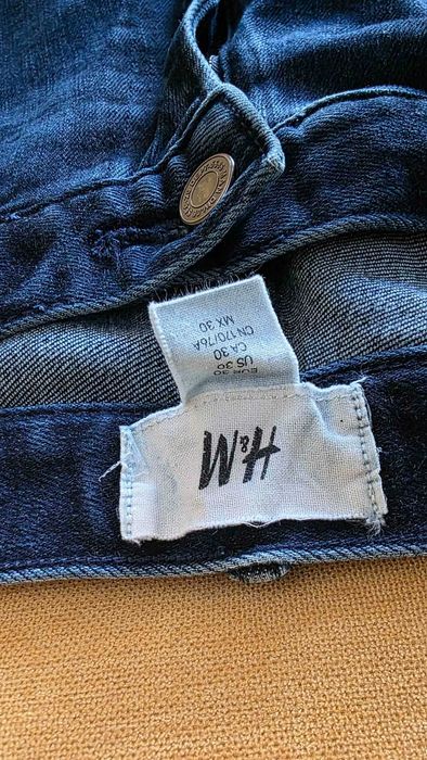 Jak nowe jeansy niebieskie męskie H&M 30