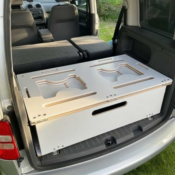Camper Box - Zabudowa campingowa turystyczna do auta / VW Caddy