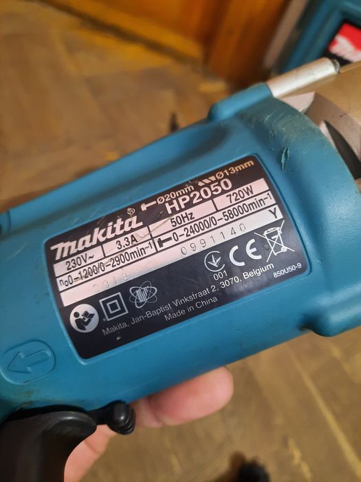 100% оригінал!!Дрель ударна двухшвидкісна Makita HP2050,720вт