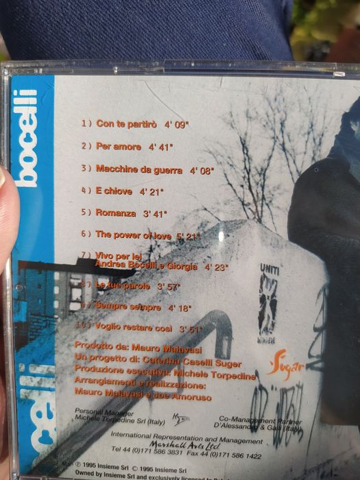Bocelli Bocelli CD música -portes grátis incluídos
