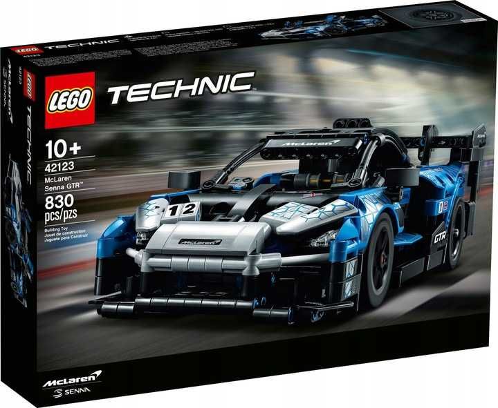 Klocki LEGO Technic MClaren Senna GTR42123 Samochód Auto Bolid PREZENT