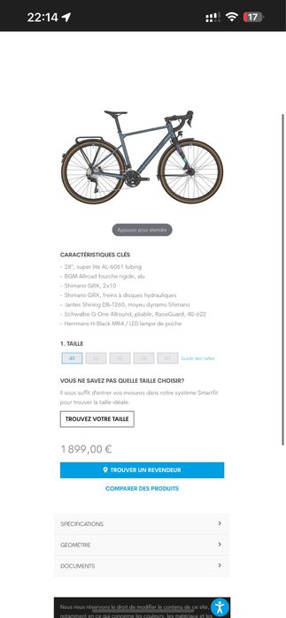 Велосипед Bergamont Grandurance RD 5 FMN