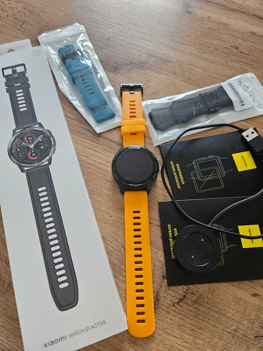 Smartwatch Xiaomi Watch S1 Active + folie ochronne i 2 paski