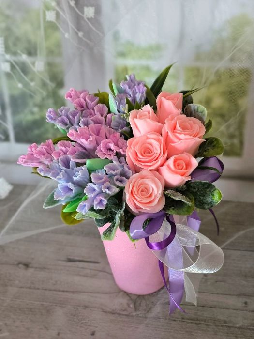 Букет з мила ручної роботи