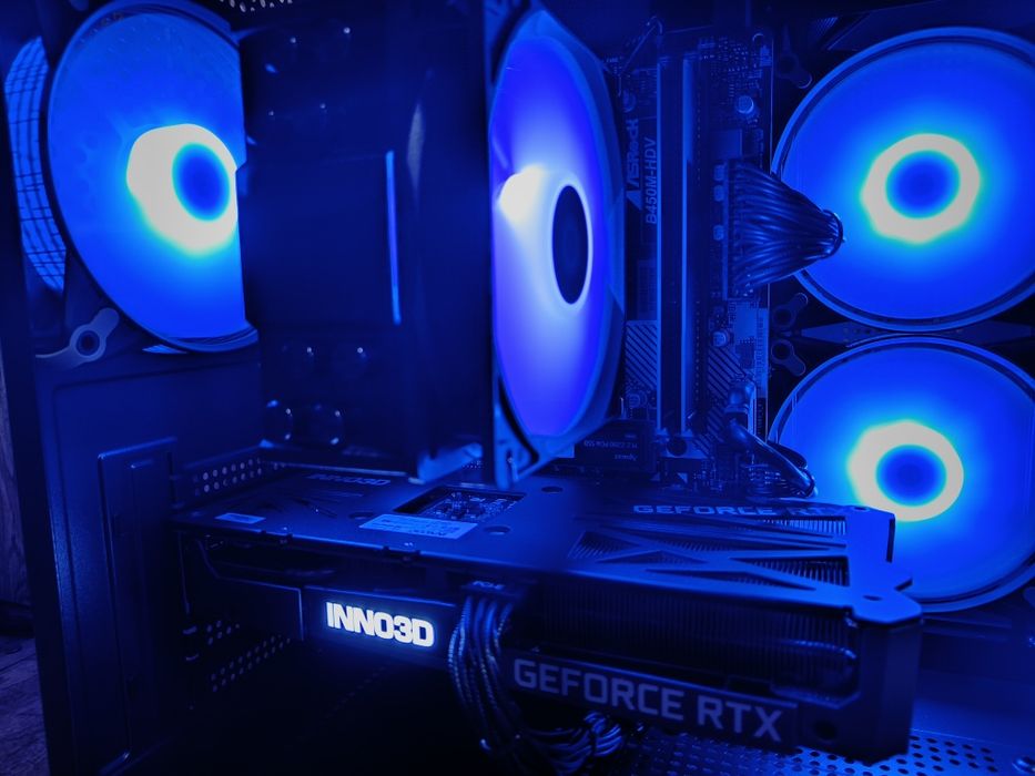 Игровой Пк|Компьютер Ryzen 5 5500|16Gb|RTX 3060 12Gb