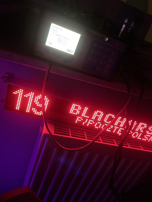 Sterownik autobusowy oraz wyswuoetlacz