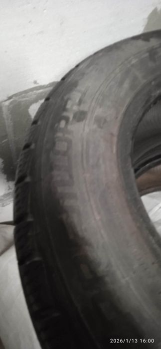Продам зимние шины 195/165 радиус 155/1
