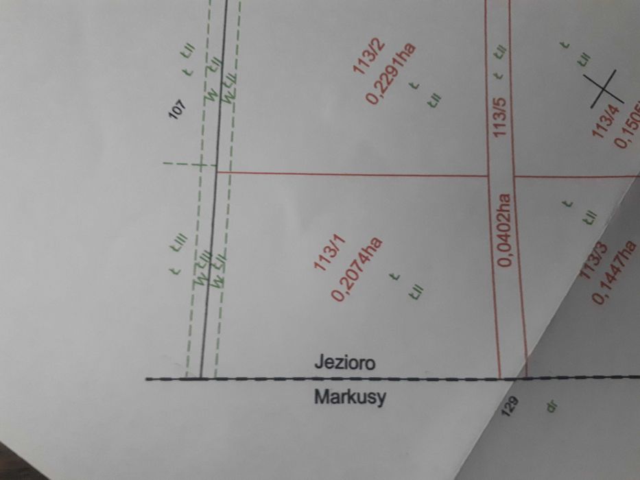 Działka na wsi pod budowę domu