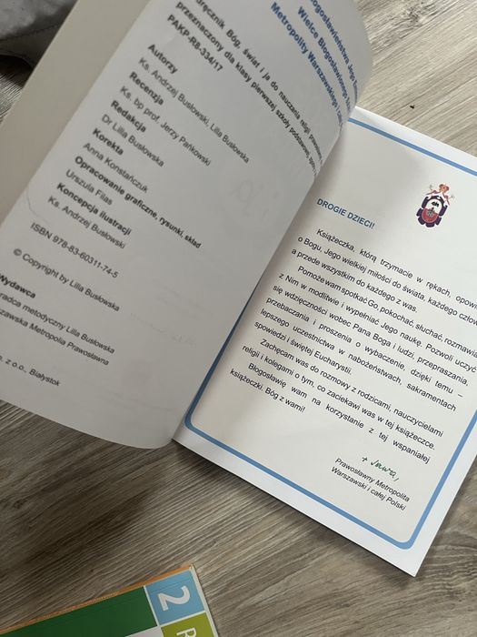 Podrecznik do religii prawosławnej do klasy 1