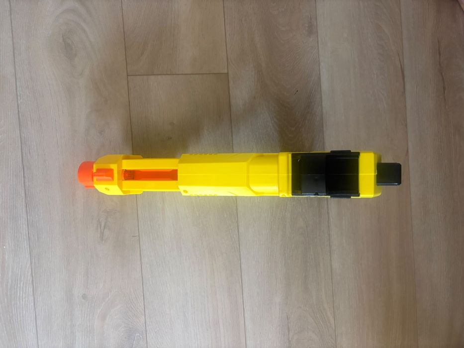 Nerf Fortnite SP-L Pistola Elite com Silenciador Amarelo Destacável