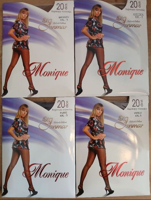 Rajstopy laycra 20 DEN roz. XXL-5 (4 pary) (19A)