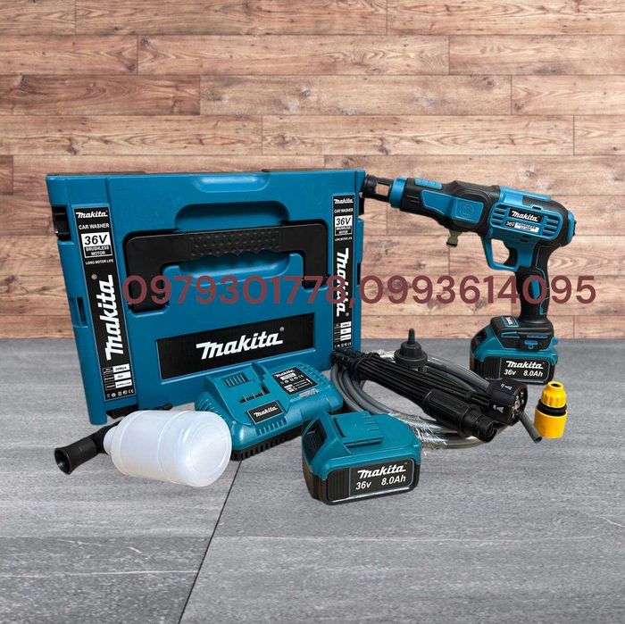 Акумуляторна міні мойка Makita DXR-922 Мийка високого тиску Керхер 36V