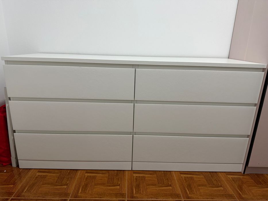 cômoda de 6 gavetas