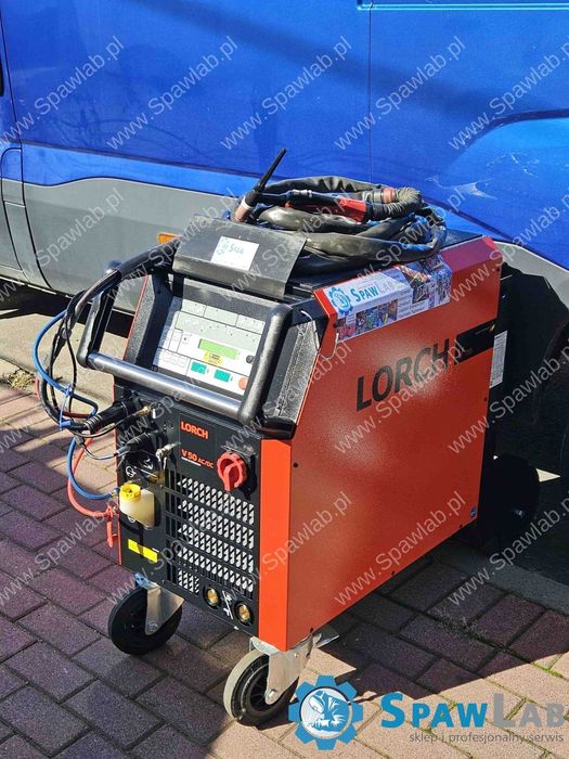 Spawarka Lorch V50 AC/DC / 500A TIG AC/DC inwertorowa puls aluminium chłodzona cieczą tylko 63h stan jak nowa używana w pełni sprawna serwis