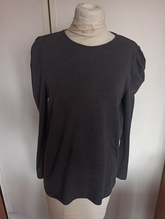 Bluzka ciążowa długi rękaw szara Mamalicious r xl 42