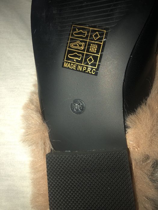 Шлепанци тапки з мехом