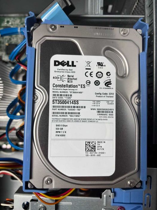 Сервер Dell PowerEdge T110 - 8Gb / 2 x 500Gb SAS