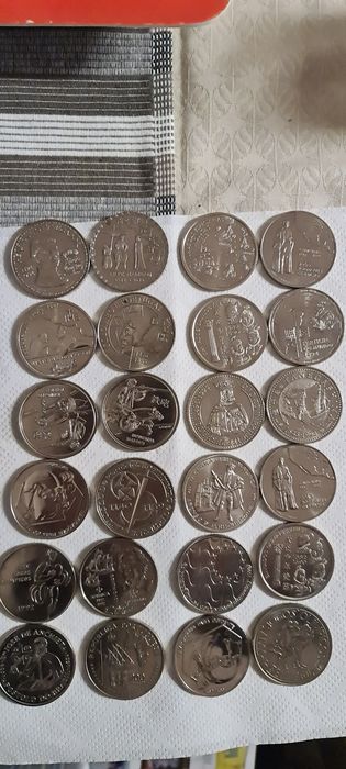 Moedas diversa antigas