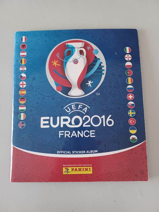 Caderneta completa Euro 2016 Panini