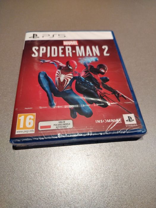 Spiderman 2 PL PS5 nowa folia