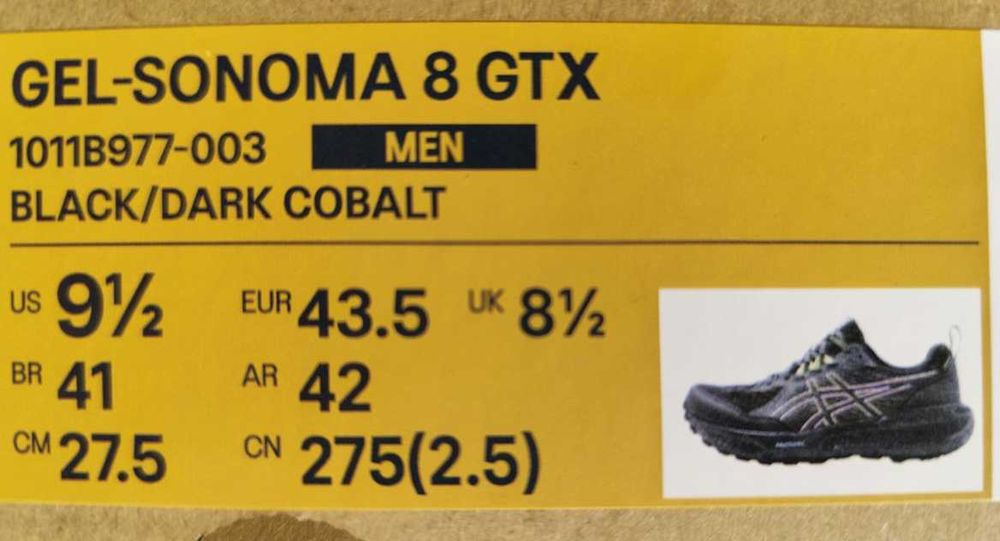 Asics Gel-Sonoma 8 GTX 43.5