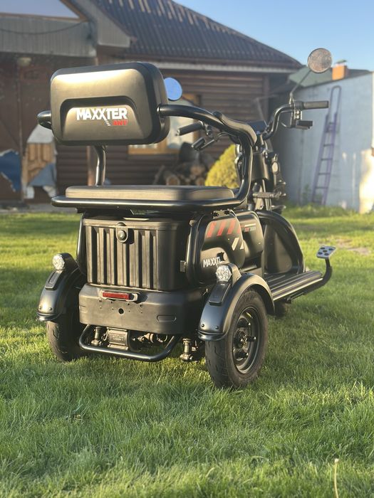 Електроскутер трицикл Maxxter ANT. Стан нового, рідний пробіг 104 км!