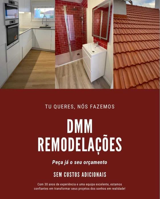 DMM Remodelações: Serviços de Qualidade para o Seu Lar ou Negócio!