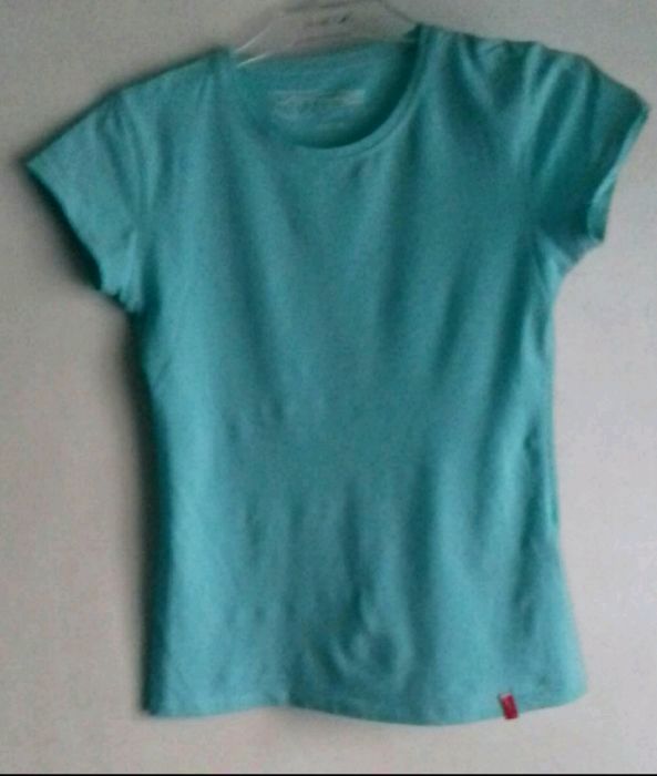 Koszulka top błękitna