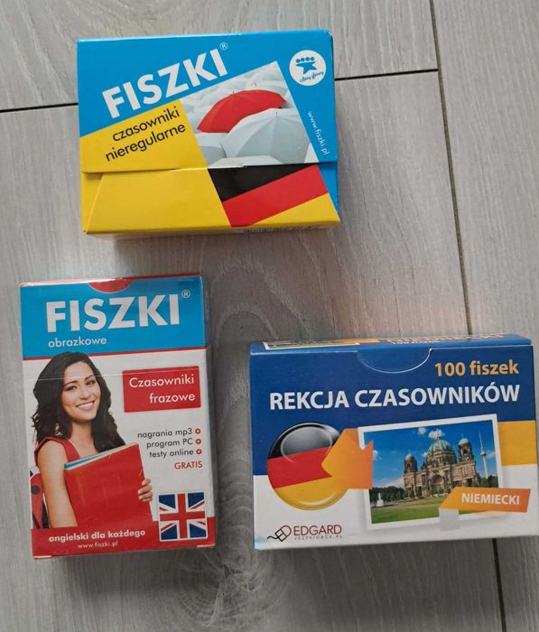 fiszki językowe angielski i niemiecki
