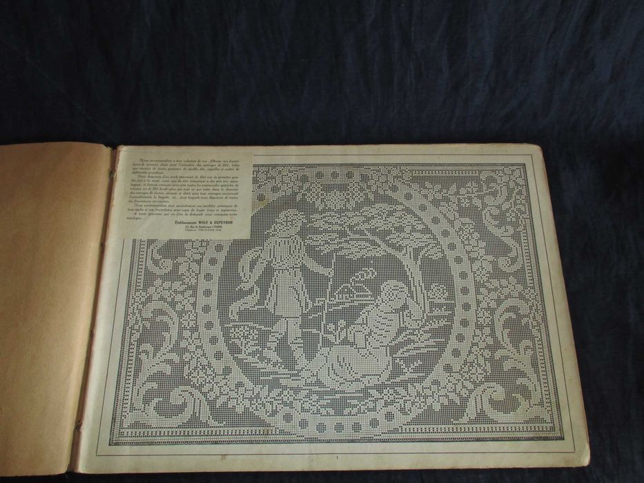 Livro IX Le Filet Ancien au Point de Reprise64739020719873121