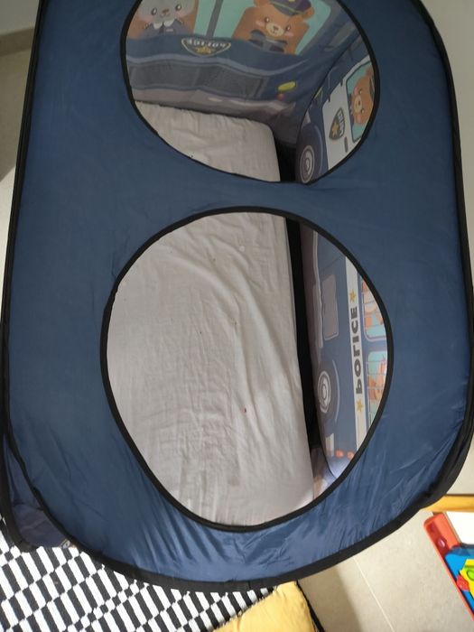 Tenda pop-up criança + colchão