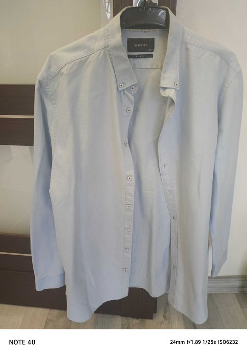 Koszula męska z wstawkami