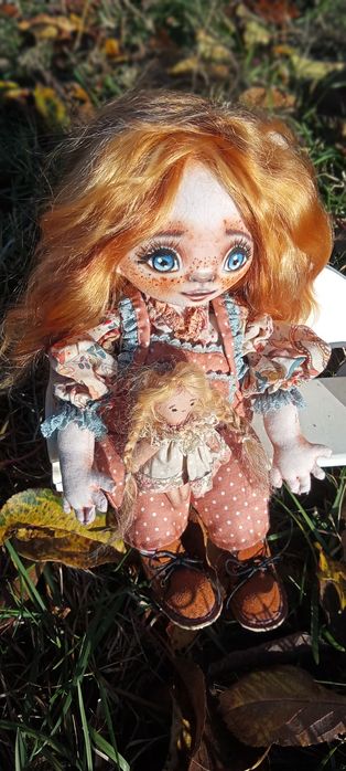 Текстильна лялечка , Лялька. Лялька ручної роботи. Подарунок.