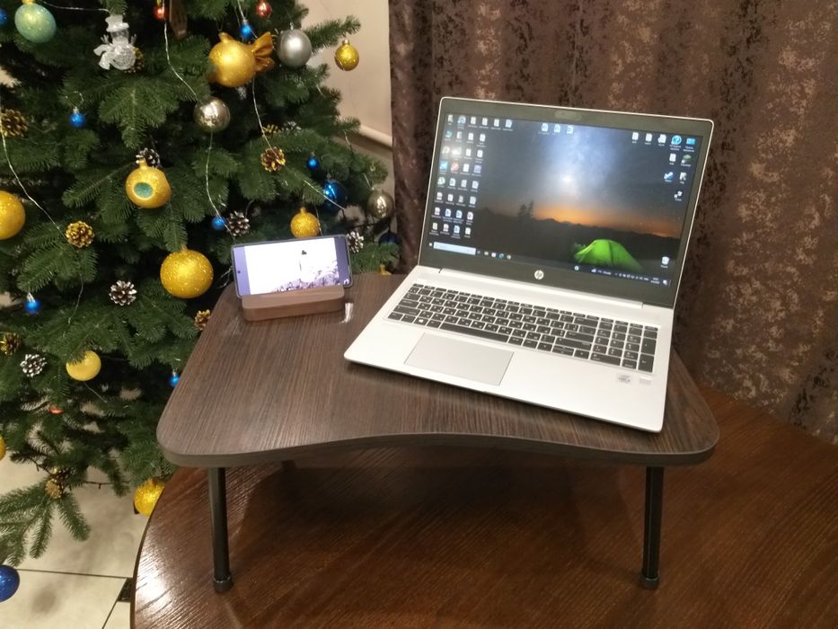 Столик для ноутбука+ підставка під телефон в подарунок.