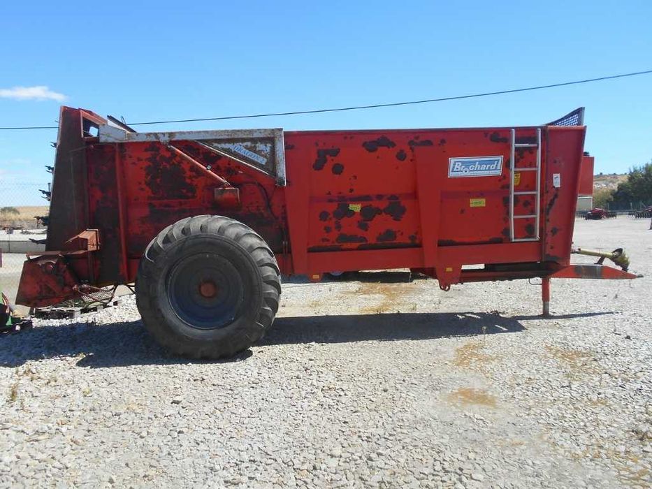 Espalhador de estrume Brochard de 15,5T