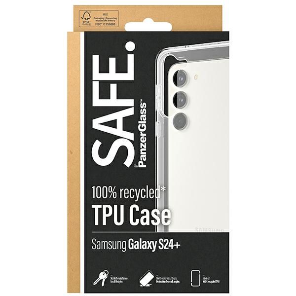 Etui do Galaxy S24+ Plus SAFE by PanzerGlass TPU Case bezbarwne