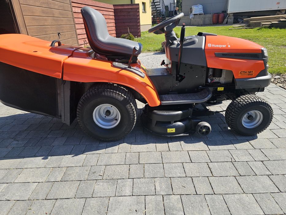 Traktorek kosiarka HUSQVARNA 19KM pompa hydro, kohler,  piękny stan!